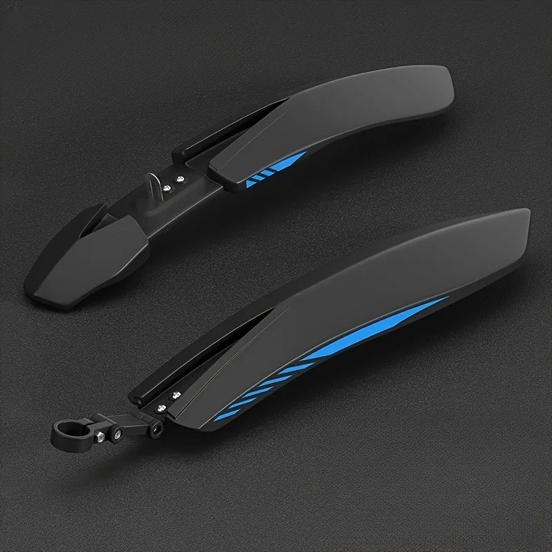 Bicycle mudguards for mountain bikes — universal fit for 24, 26, and 27.5 inch road bikes; comprehensive mudguard accessory