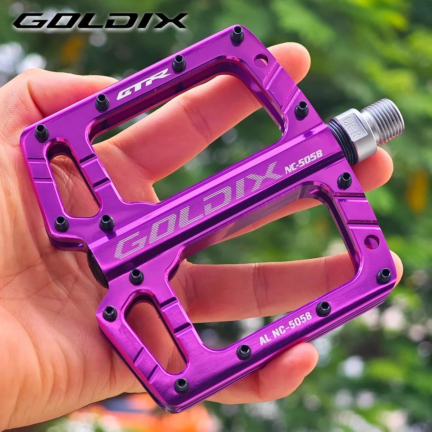 GOLDIX 3 Bearing Pedal MTB Road Bike Sealed Bearing Pedals High Strength Non-Slip Pedals Bicycle Accessories