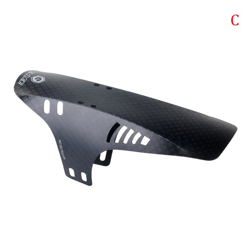 1‑piece MTB/mountain/road bicycle fender — front or rear 26.5 cm mudguard made from PP5 material; cycling rainplate bike accessory