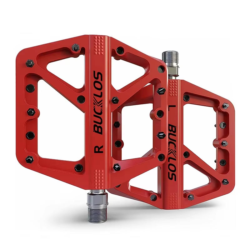 Bike Pedal Ultralight Pedal Platform for Road Mountain Bike Anti-Slip Nylon Sealed Bearings Flat Pedals MTB Bicycle Part