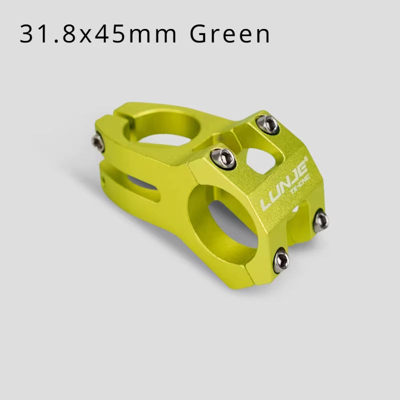 Bicycle Handlebar Stem MTB Power Short 45Mm Mountain Bike Bridge 25.4/31.8Mm Pipe Cycling Stem Riser Table