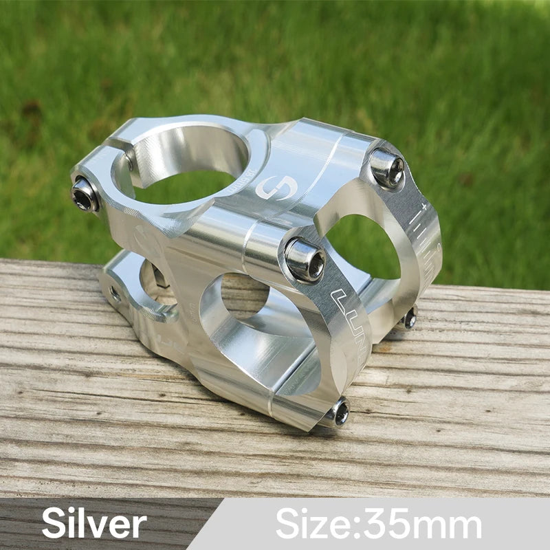 CNC Bike Stem 35Mm Mtb Bicycle Bridge 31.8Mm Handlebar Riser Aluminium Alloy Power