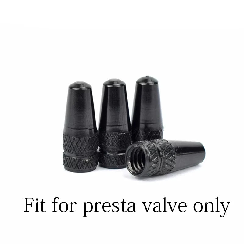 4/8Pcs Aluminum Alloy Bicycle Tire FV Valve Cap MTB Road Bike Covered Protector Road MTB Tyre Dustproof Bike Presta Valve
