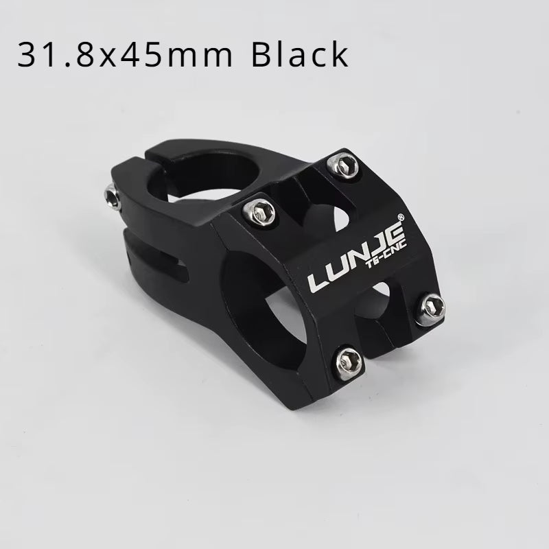 Bicycle Handlebar Stem MTB Power Short 45Mm Mountain Bike Bridge 25.4/31.8Mm Pipe Cycling Stem Riser Table