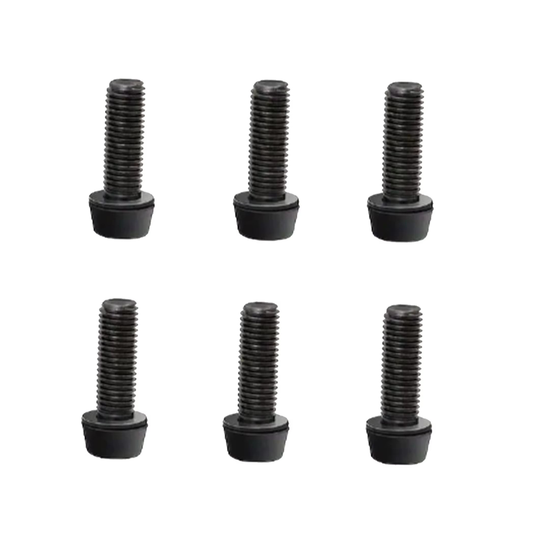 6PCS Bike Stem M5 Alloy Steel Bolts, Bicycle Stem Bolts Screws, M5*18Mm Steel Bolts for Bicycle Updating