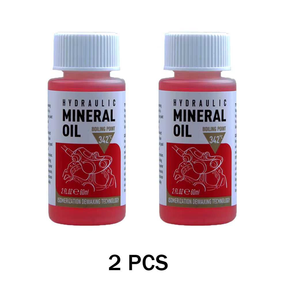 1/2/3 Pcs 60Ml Bicycle Brake Fluid Mineral Oil System Fluid Cycling Mountain Bikes for Shimano Bike Accessorie Oil Injector