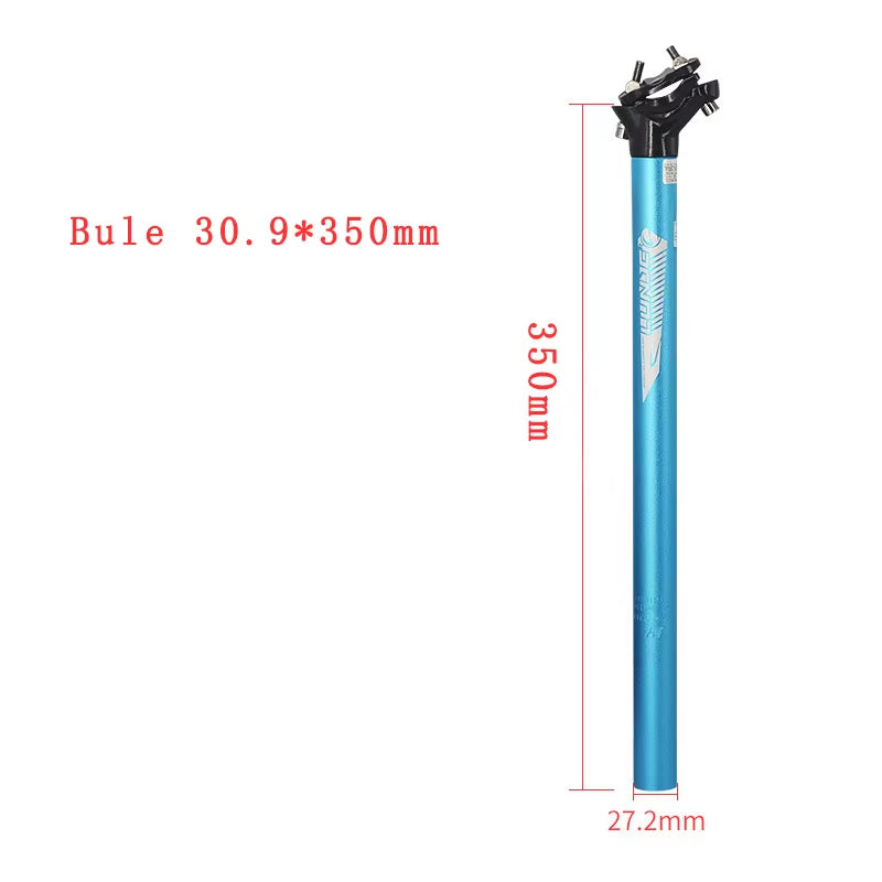 Mountain Road Bicycle Seatpost Ultralight Aluminum Alloy MTB Bike Seat Post Seat Tube 27.2/30.9/31.6Mm*400Mm Cycling Parts
