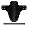 Carbon Pattern Bicycle Fender Portable Road Mountain Bike Mud Guard Bike Front Rear Wheel Mudguard Ultralight MTB Fender