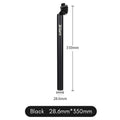 350 mm Gold Aluminum Seatpost — 28.6 mm Folding Bike Post, 27.2/31.6 mm MTB Option
