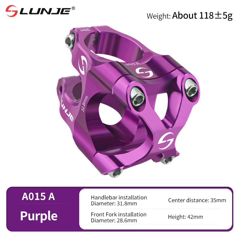 MTB Road Bike Stem CNC Mountain Bicycle Bridge 31 8 Short Road Bike Power High Strength Climbing Riser 45Mm Mtb Power