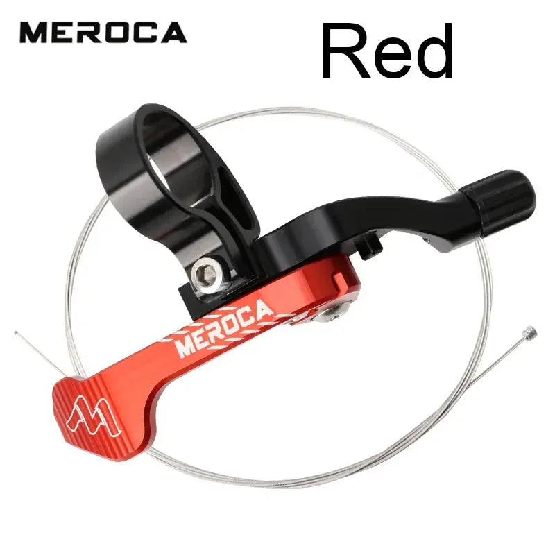 MEROCA Bicycle Dropper Seatpost Remote Wire Control MTB Mountain Road Bike Seat Tube Switch Height Cable Adjustable Lever