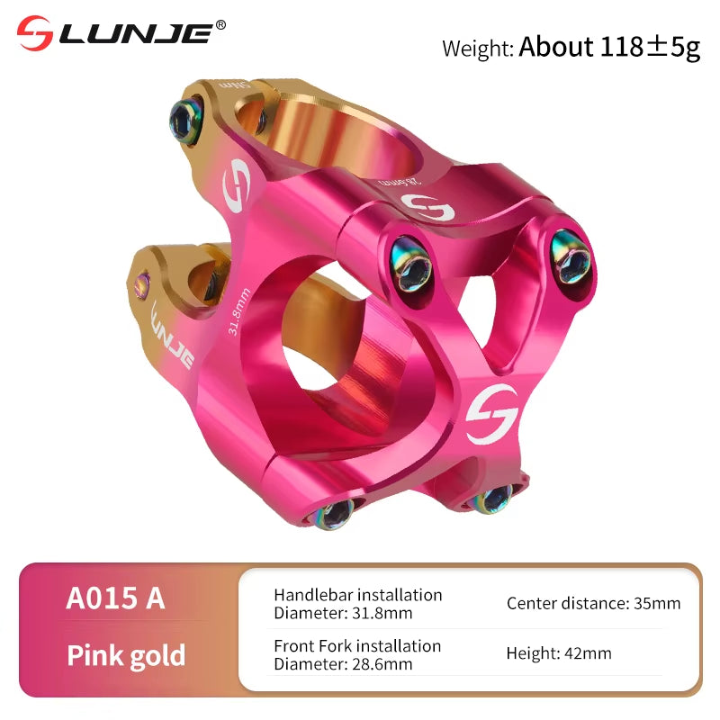 MTB Road Bike Stem CNC Mountain Bicycle Bridge 31 8 Short Road Bike Power High Strength Climbing Riser 45Mm Mtb Power
