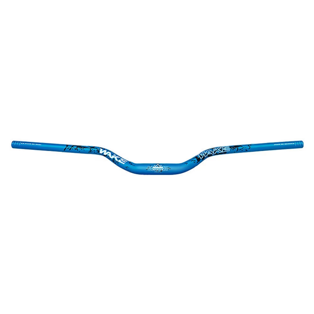 Wake 31.8MM Mountain Bike Handlebar Aluminum Alloy Bicycle Riser Handlebar 55MM Rise 780MM Length Bicycle Bar with Matte Surface