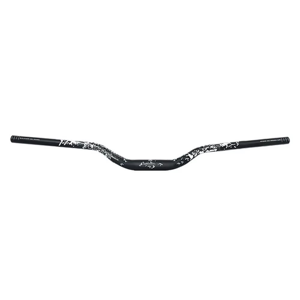 Wake 31.8MM Mountain Bike Handlebar Aluminum Alloy Bicycle Riser Handlebar 55MM Rise 780MM Length Bicycle Bar with Matte Surface