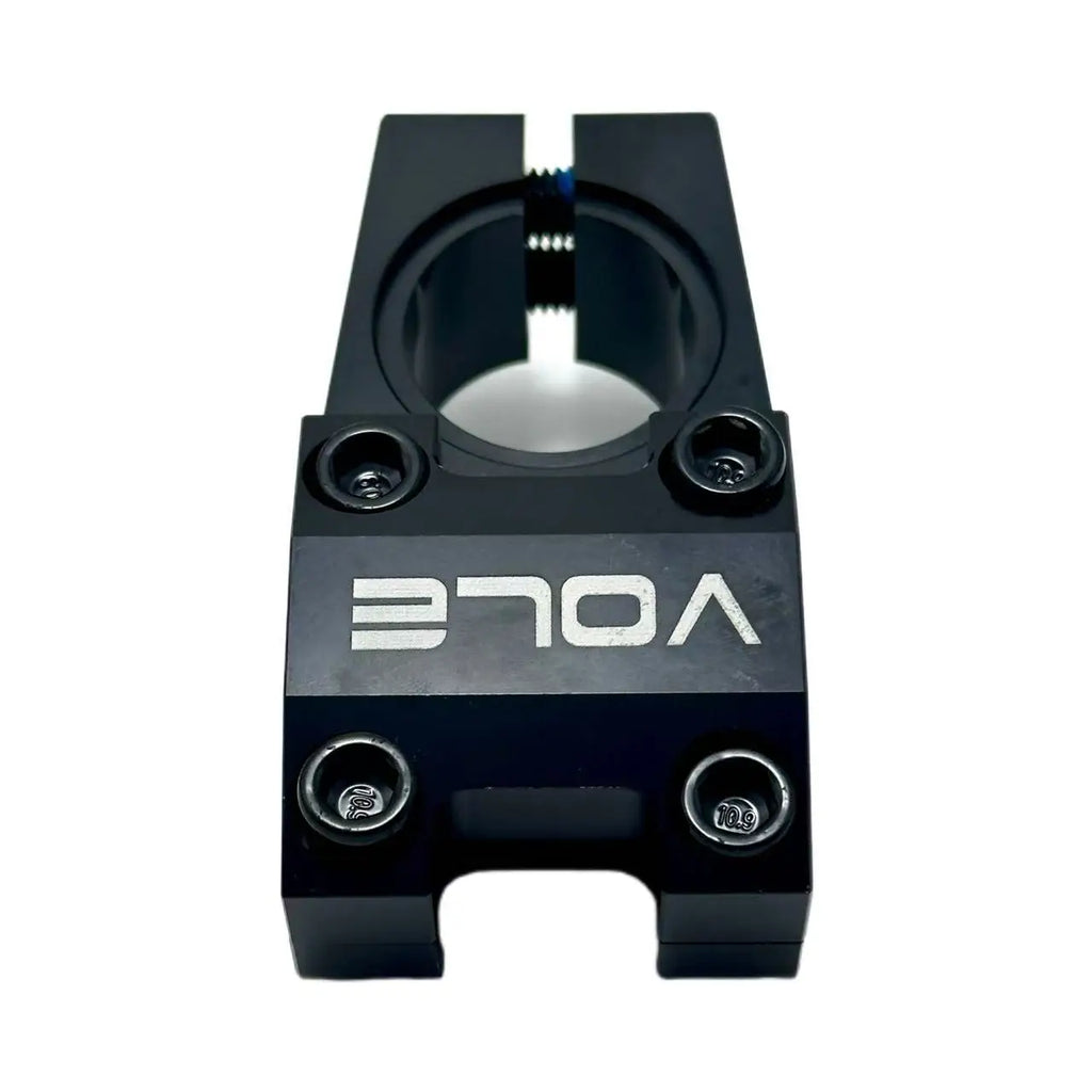 BMX Stem 22.2Mm 28.6Mm Bicycle Stem CNC Aluminum Alloy MX4 Black BMX Short Handlebar for Customized Bike Accessories
