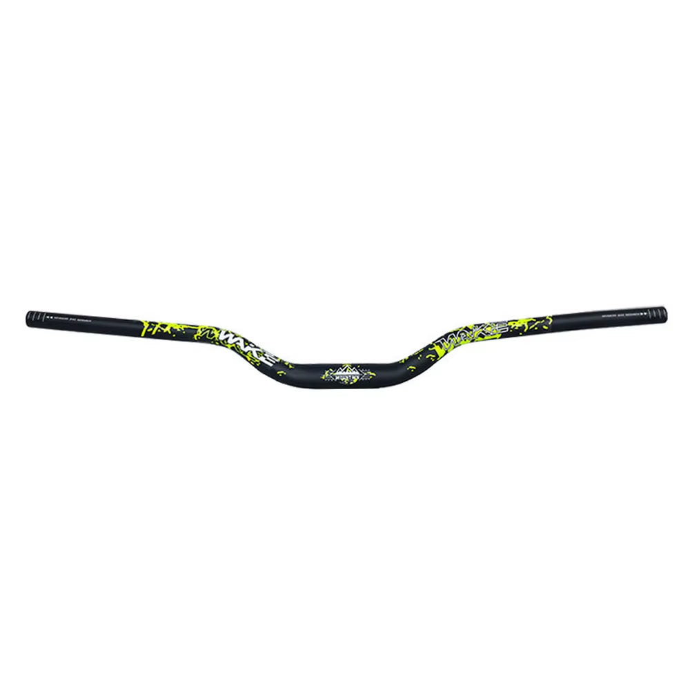 Wake 31.8MM Mountain Bike Handlebar Aluminum Alloy Bicycle Riser Handlebar 55MM Rise 780MM Length Bicycle Bar with Matte Surface
