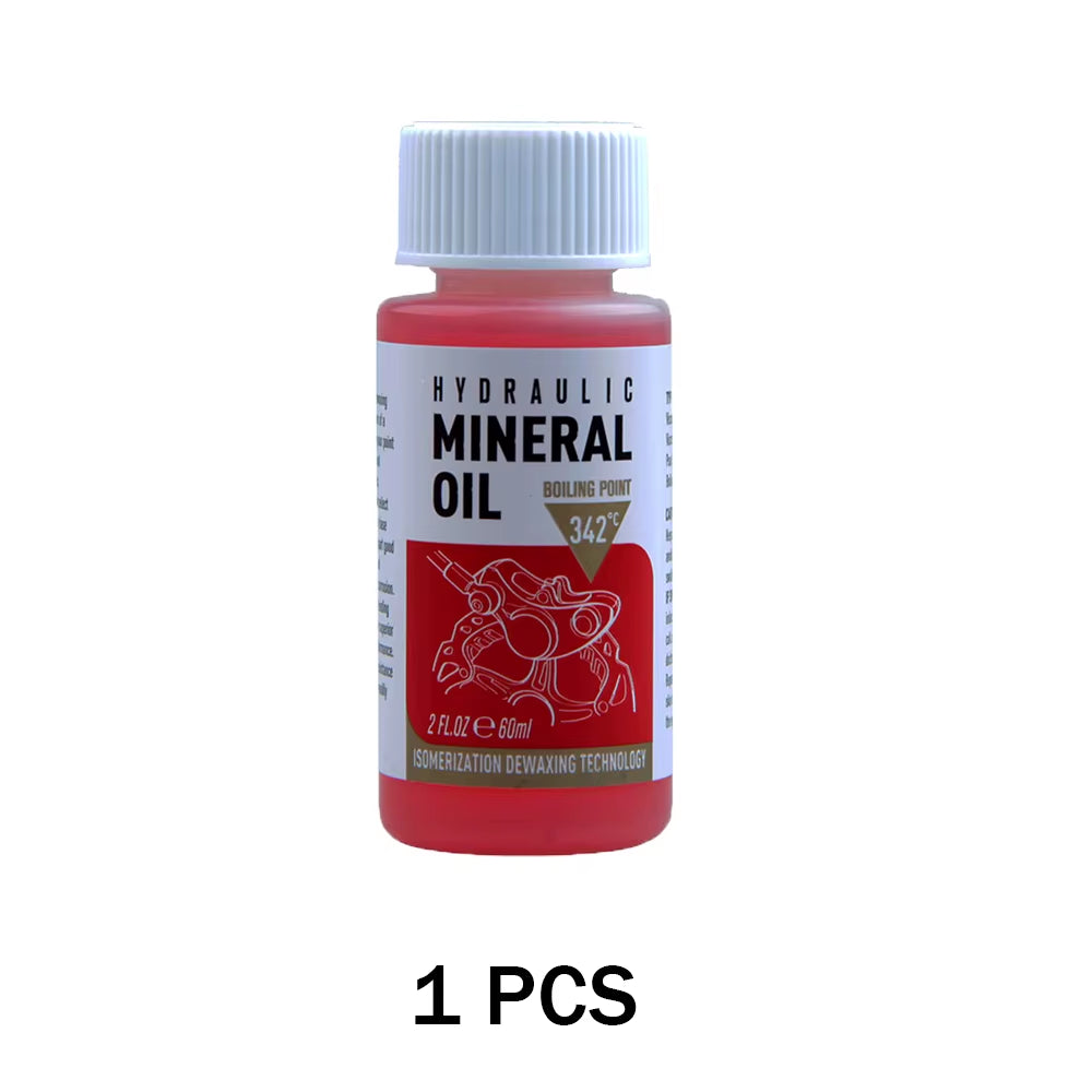 1/2/3 Pcs 60Ml Bicycle Brake Fluid Mineral Oil System Fluid Cycling Mountain Bikes for Shimano Bike Accessorie Oil Injector