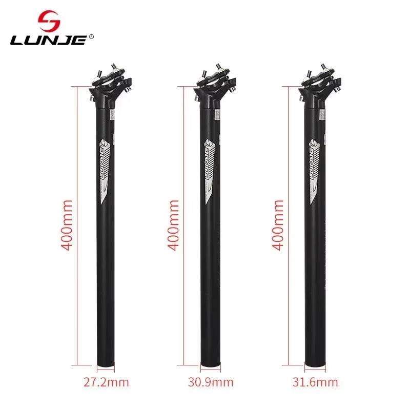 Mountain Road Bicycle Seatpost Ultralight Aluminum Alloy MTB Bike Seat Post Seat Tube 27.2/30.9/31.6Mm*400Mm Cycling Parts