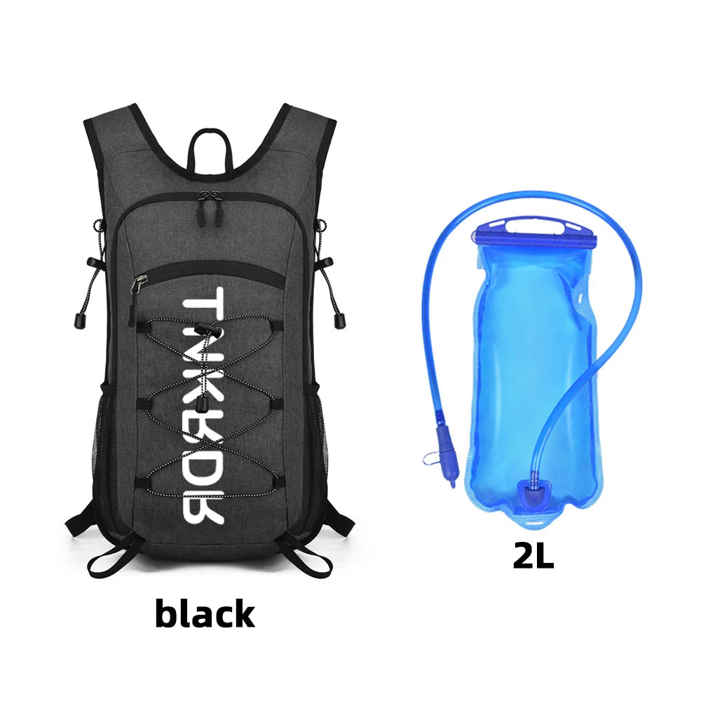 20 L lightweight hydration backpack — running daypack with 2 L water bladder for cycling and hiking