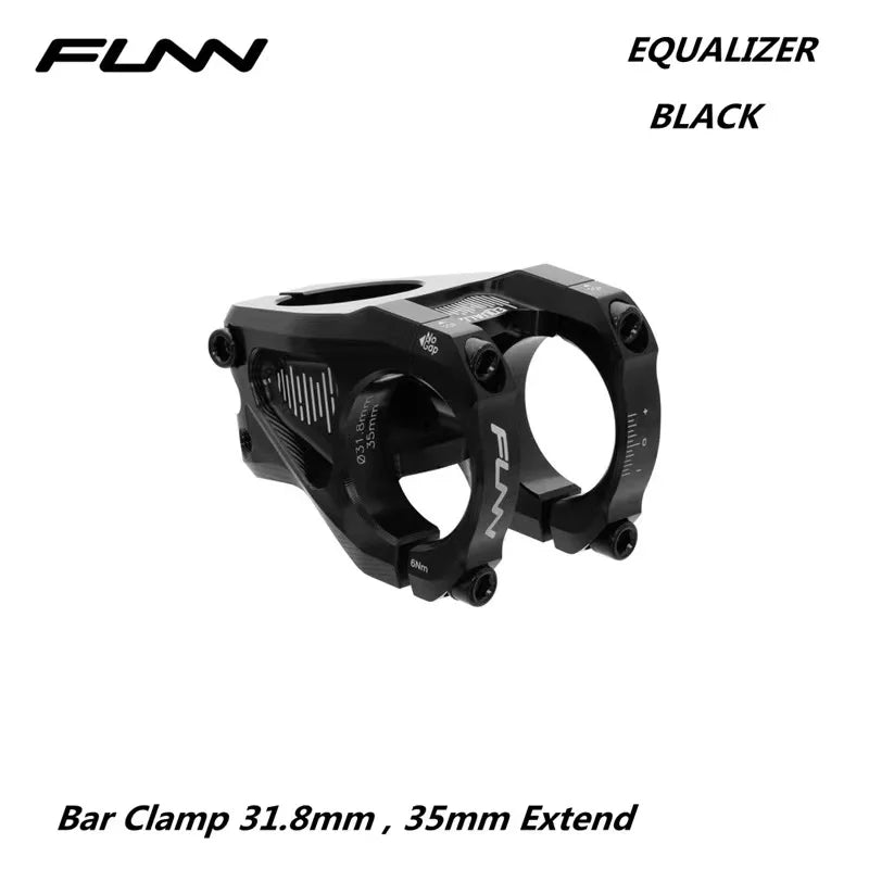 MTB ST1 Power Stem — 31.8 mm / 35 mm handlebar clamp; strong all‑terrain mountain bike stem for street and slope riding