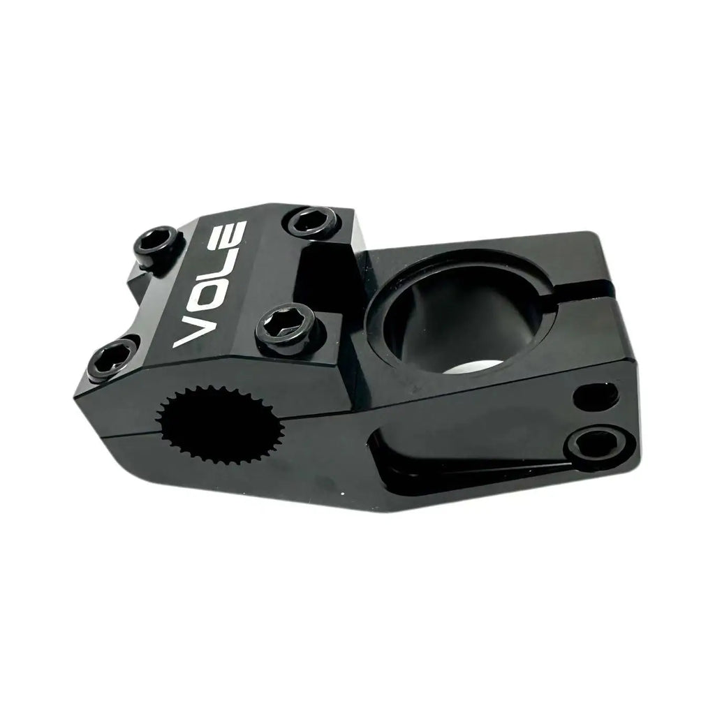 BMX Stem 22.2Mm 28.6Mm Bicycle Stem CNC Aluminum Alloy MX4 Black BMX Short Handlebar for Customized Bike Accessories
