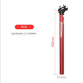 Mountain Road Bicycle Seatpost Ultralight Aluminum Alloy MTB Bike Seat Post Seat Tube 27.2/30.9/31.6Mm*400Mm Cycling Parts
