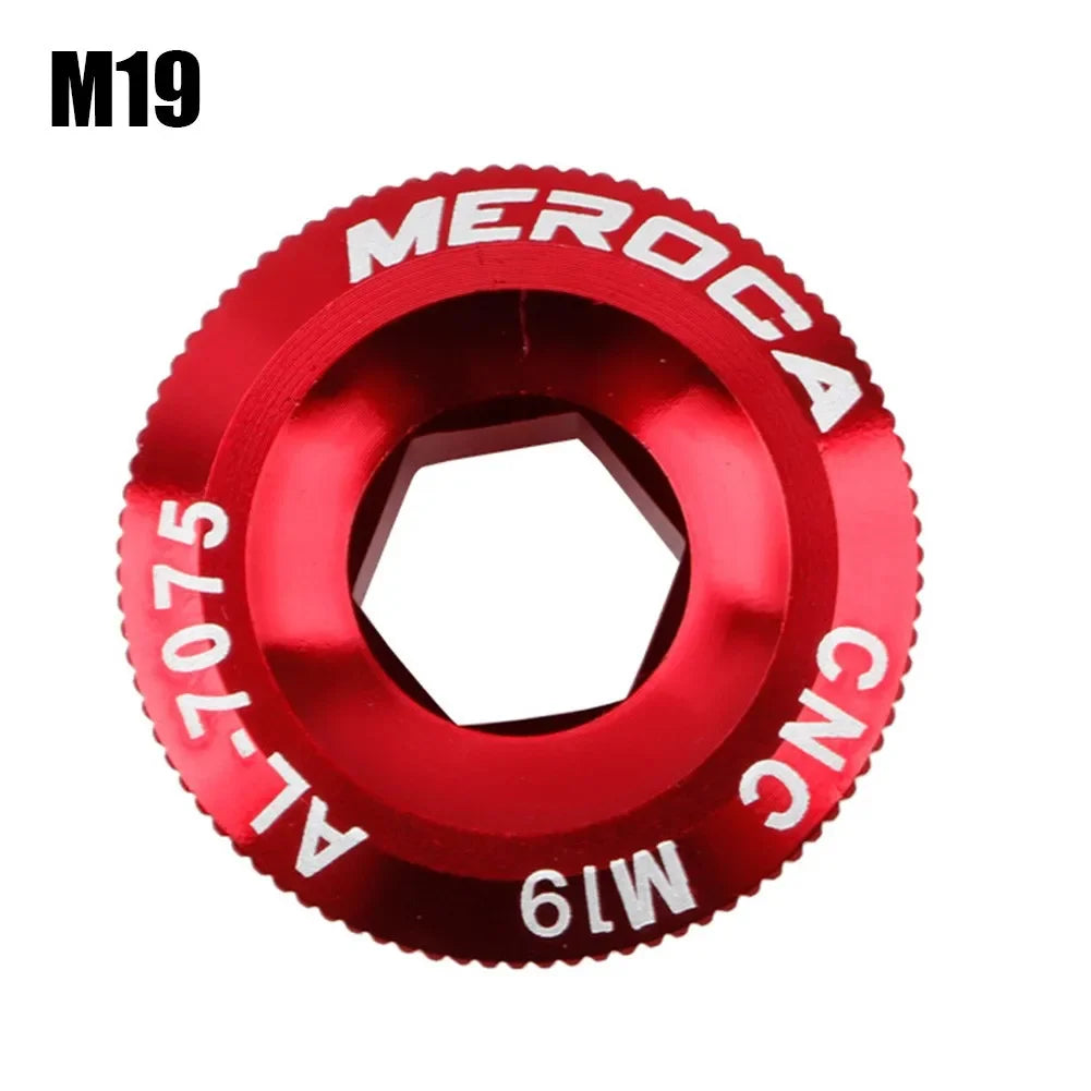 Bicycle Crank Cover Hollowtech Crank Bolt M18-M19 M20 Mountain Road Bike Crank Cover Cranks-Arm Bolt Bicycles Accessories Tools