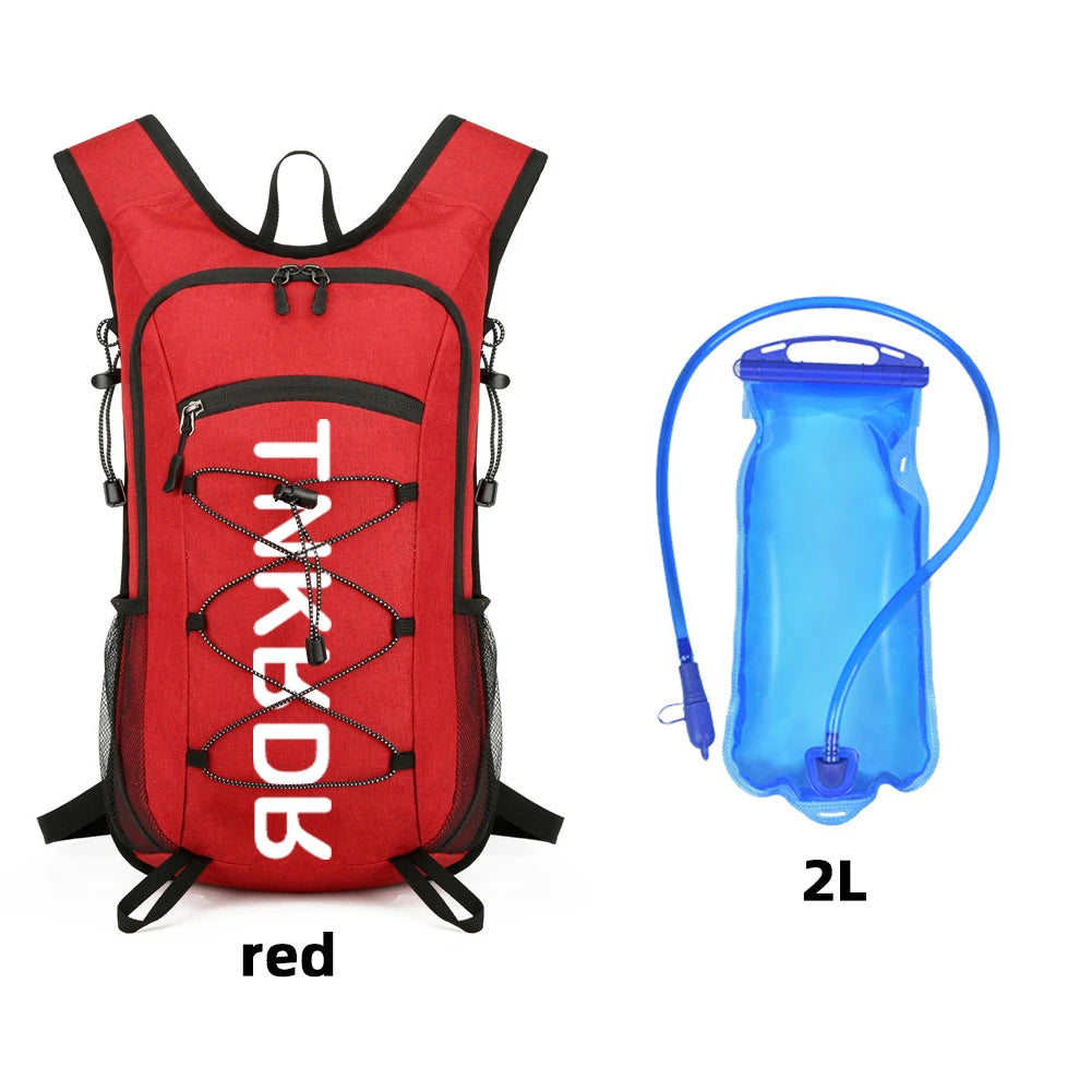 20 L lightweight hydration backpack — running daypack with 2 L water bladder for cycling and hiking