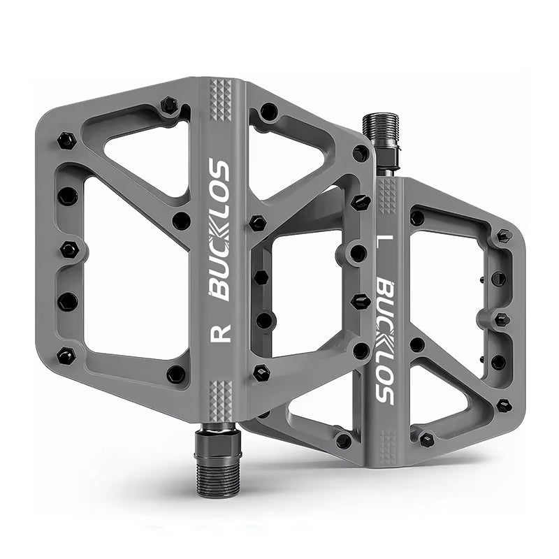 Bike Pedal Ultralight Pedal Platform for Road Mountain Bike Anti-Slip Nylon Sealed Bearings Flat Pedals MTB Bicycle Part