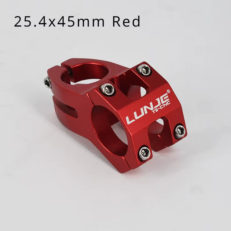 Bicycle Handlebar Stem MTB Power Short 45Mm Mountain Bike Bridge 25.4/31.8Mm Pipe Cycling Stem Riser Table