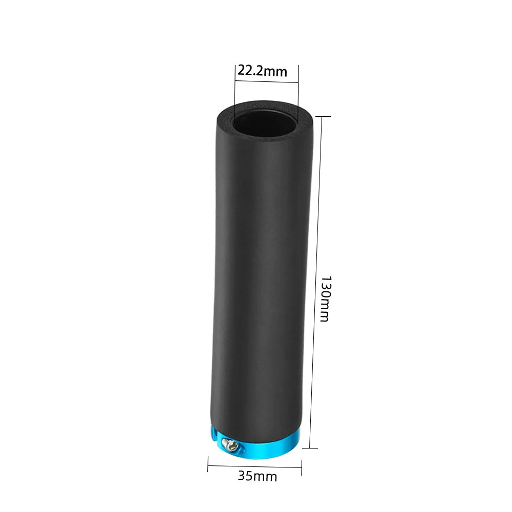 Ultralight MTB bicycle grips — locking silicone handlebar grips with a comfortable, non‑slip design; ideal bike accessories