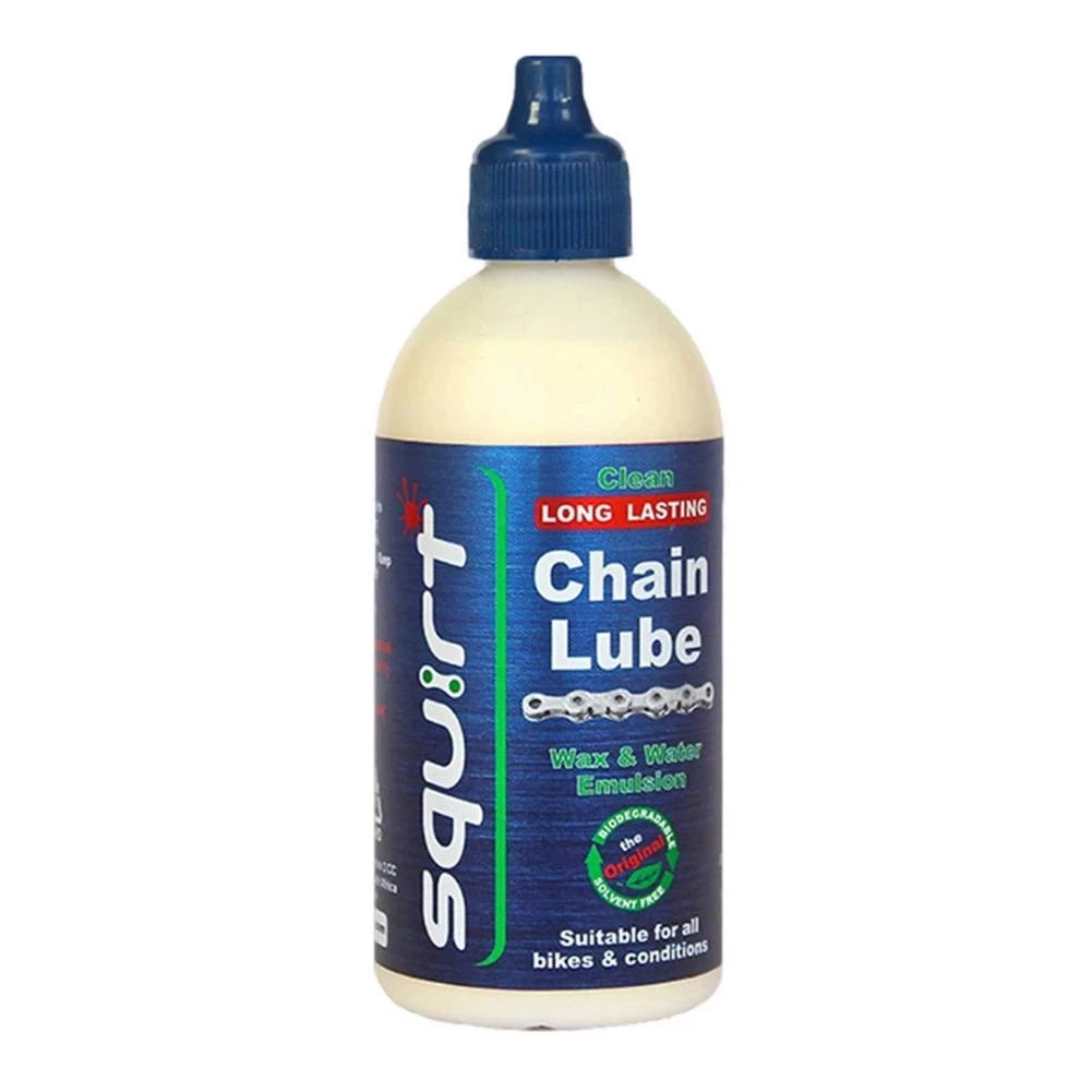 120 ml bicycle chain waxy maintenance oil — dry wax lube for MTB and road bikes; suitable for chain, gear, fork, and flywheel lubrication; essential bike accessory