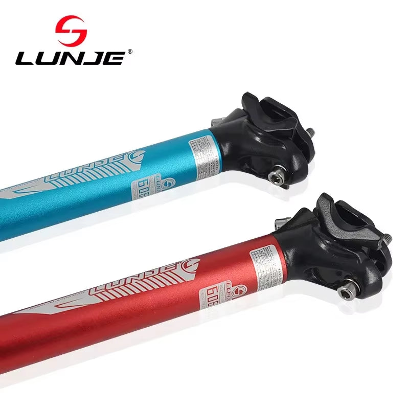 Mountain Road Bicycle Seatpost Ultralight Aluminum Alloy MTB Bike Seat Post Seat Tube 27.2/30.9/31.6Mm*400Mm Cycling Parts