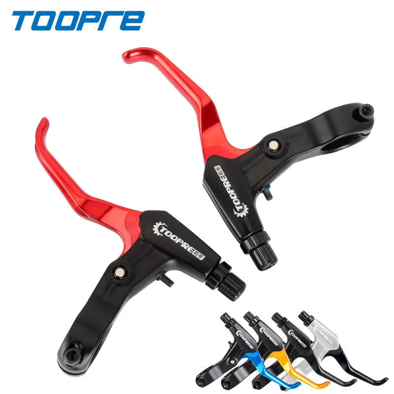 FR5 Aluminum Alloy Bicycle Brake Handle Grips for MTB Road Bike Colorful Brake Levers Kids Brake Levers Universal