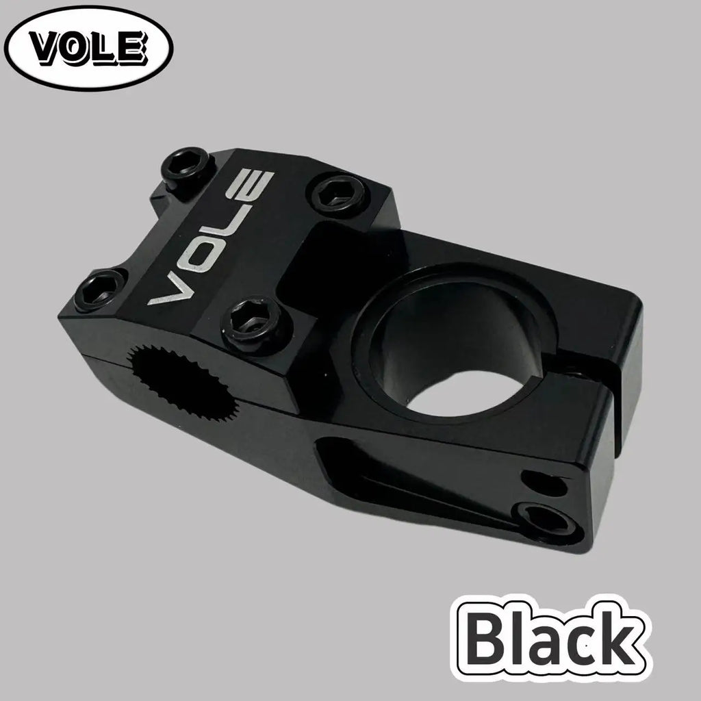 BMX Stem 22.2Mm 28.6Mm Bicycle Stem CNC Aluminum Alloy MX4 Black BMX Short Handlebar for Customized Bike Accessories