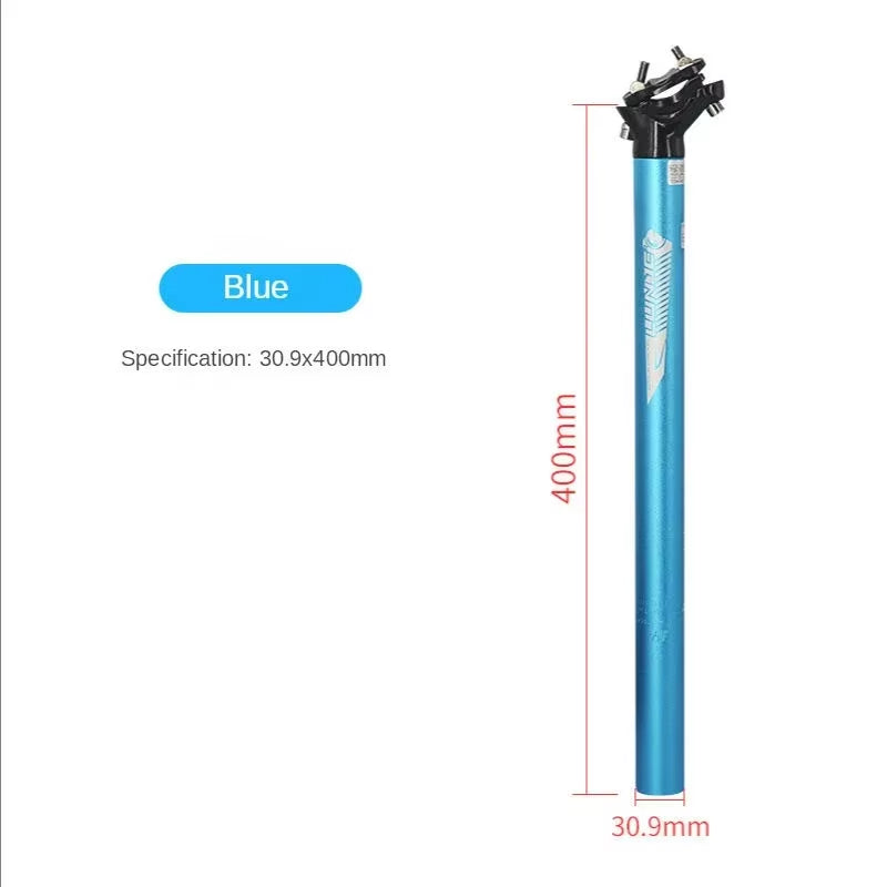 Mountain Road Bicycle Seatpost Ultralight Aluminum Alloy MTB Bike Seat Post Seat Tube 27.2/30.9/31.6Mm*400Mm Cycling Parts
