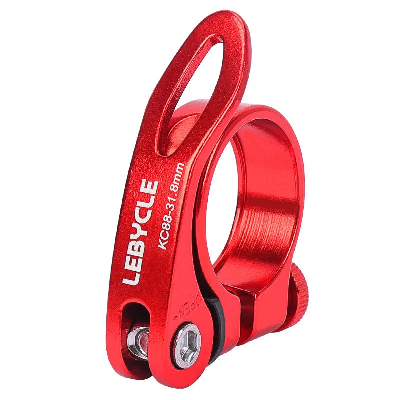 MTB/Road Quick‑Release Seatpost Clamp — 28.6 / 31.8 / 34.9 mm