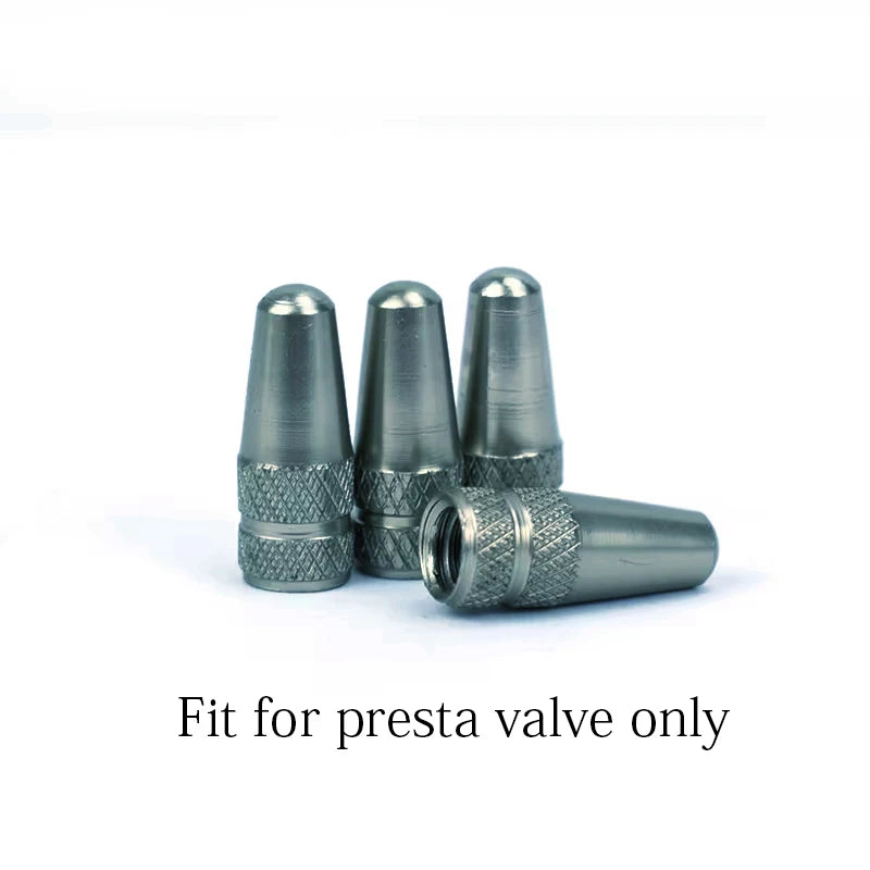 4/8Pcs Aluminum Alloy Bicycle Tire FV Valve Cap MTB Road Bike Covered Protector Road MTB Tyre Dustproof Bike Presta Valve