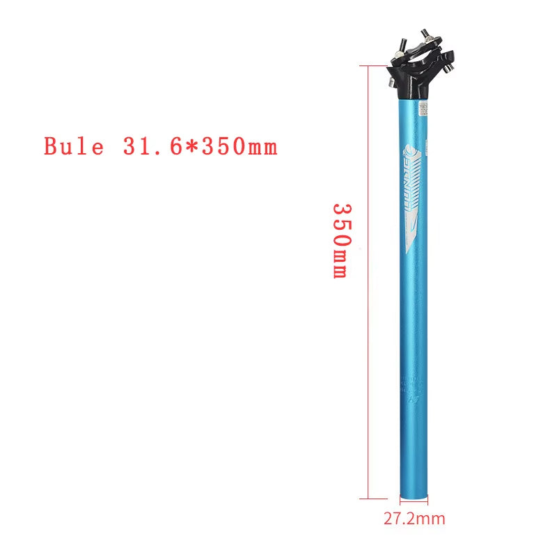 Mountain Road Bicycle Seatpost Ultralight Aluminum Alloy MTB Bike Seat Post Seat Tube 27.2/30.9/31.6Mm*400Mm Cycling Parts