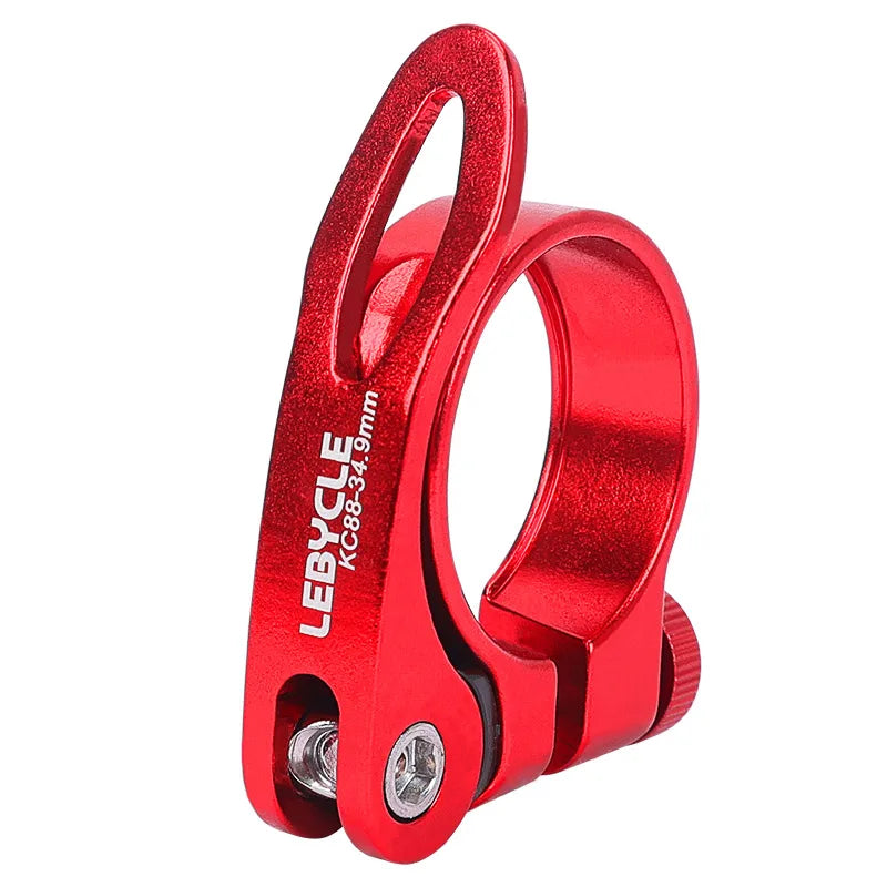 MTB/Road Quick‑Release Seatpost Clamp — 28.6 / 31.8 / 34.9 mm