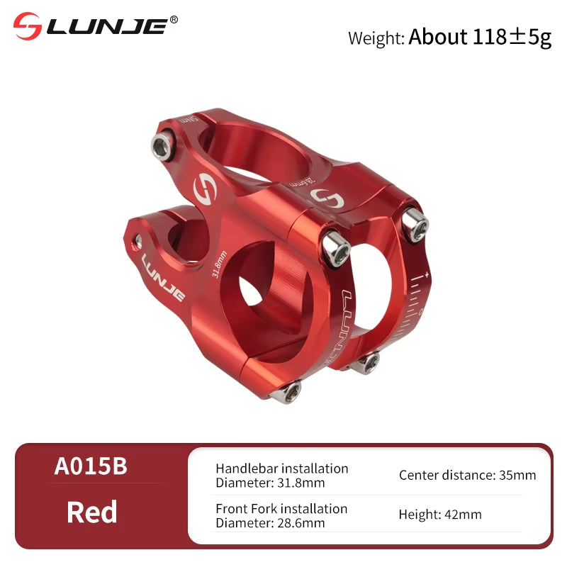 MTB Road Bike Stem CNC Mountain Bicycle Bridge 31 8 Short Road Bike Power High Strength Climbing Riser 45Mm Mtb Power