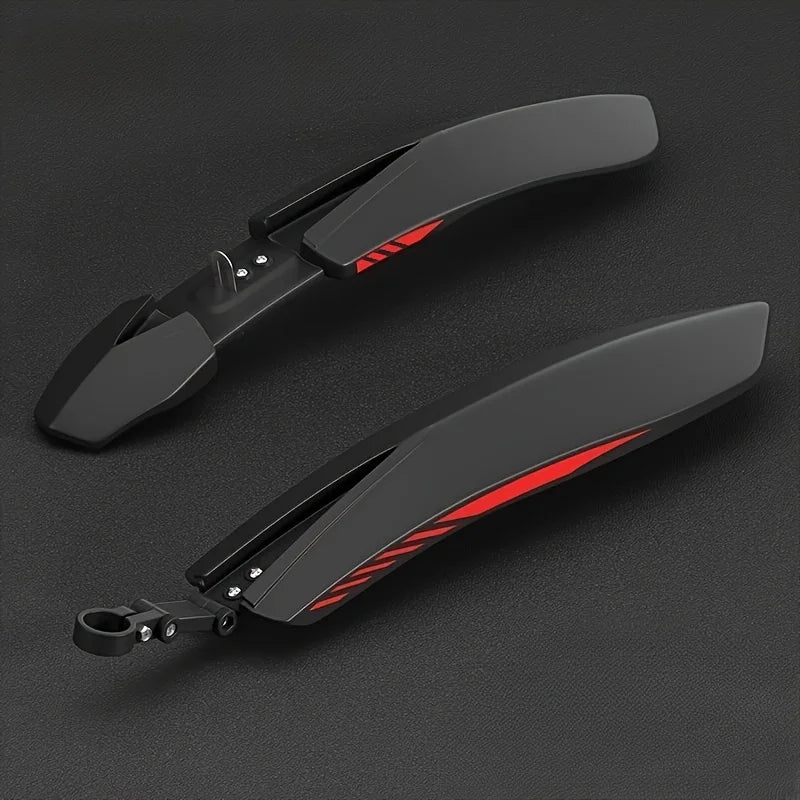 Bicycle mudguards for mountain bikes — universal fit for 24, 26, and 27.5 inch road bikes; comprehensive mudguard accessory