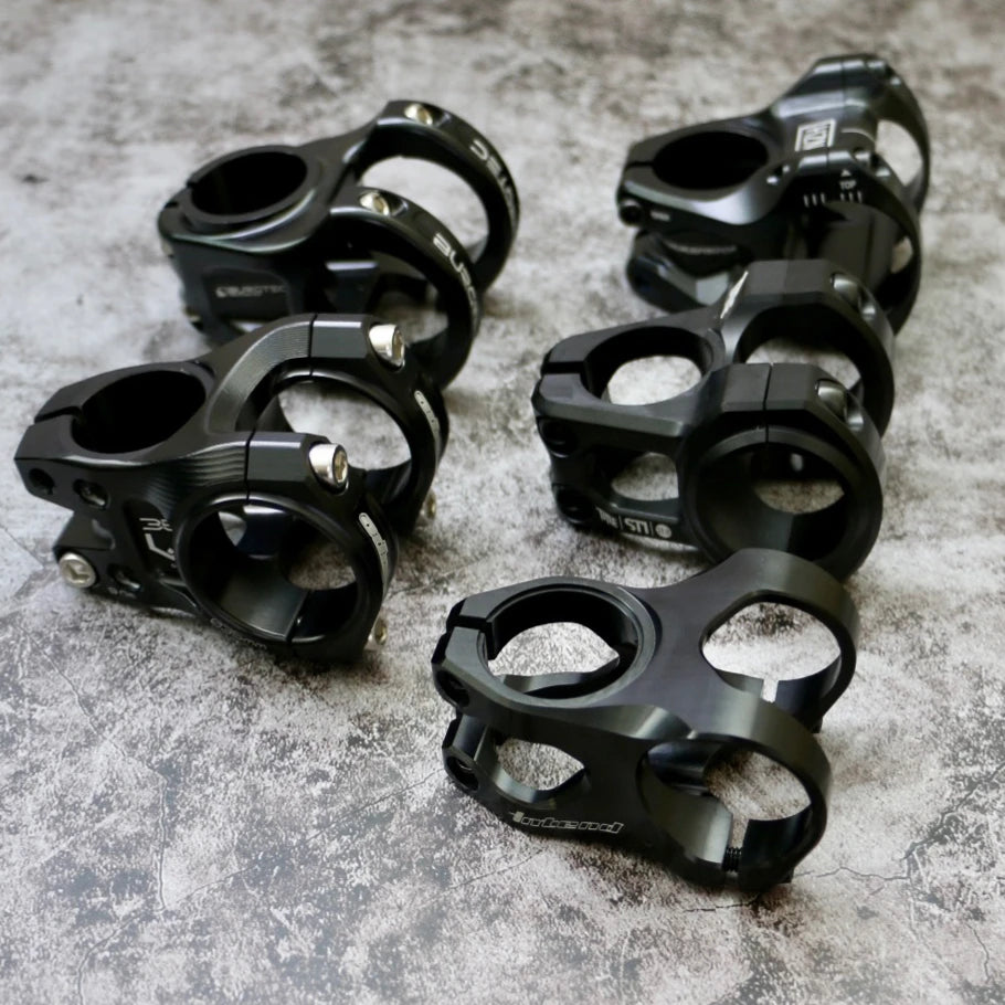 MTB ST1 Power Stem — 31.8 mm / 35 mm handlebar clamp; strong all‑terrain mountain bike stem for street and slope riding