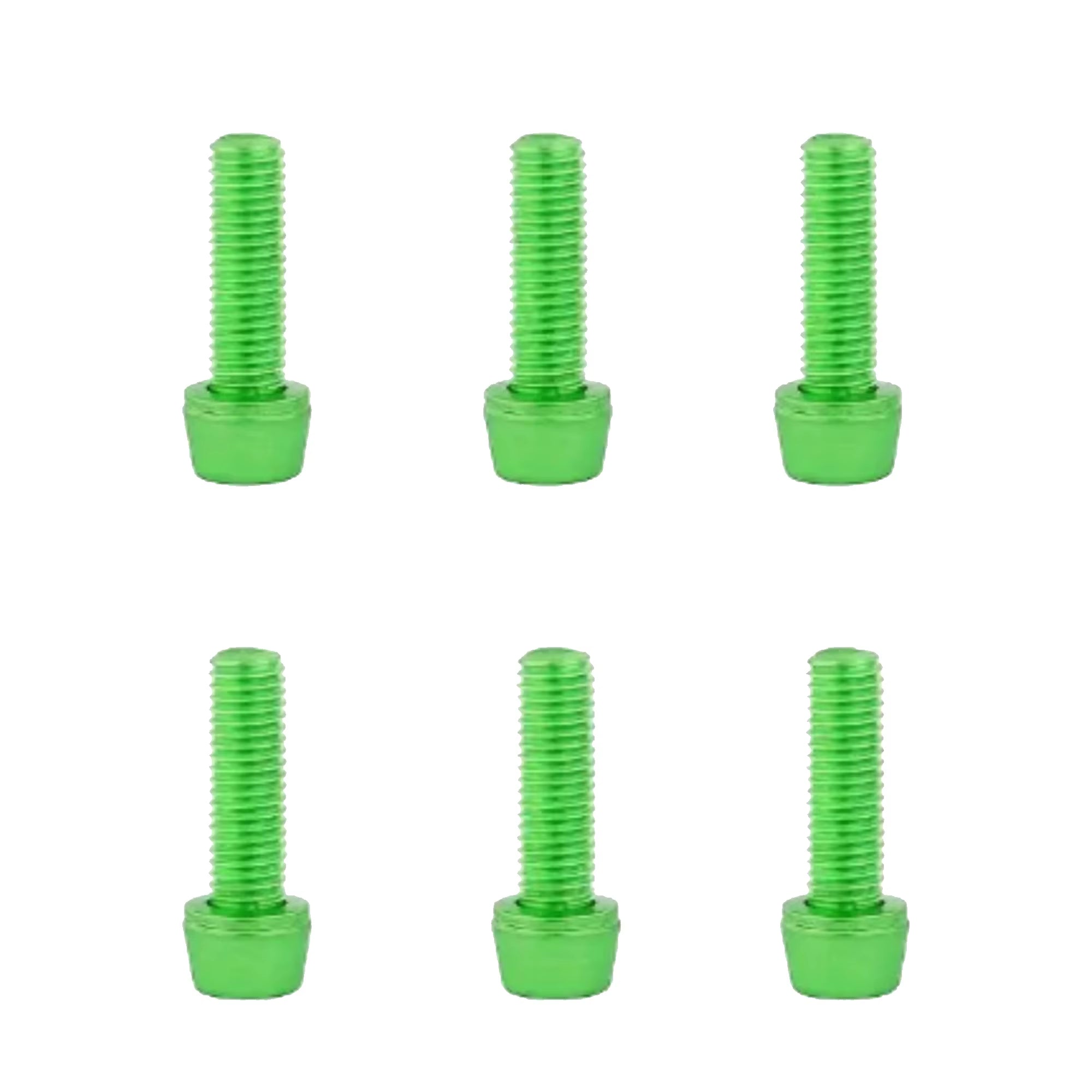 6PCS Bike Stem M5 Alloy Steel Bolts, Bicycle Stem Bolts Screws, M5*18Mm Steel Bolts for Bicycle Updating