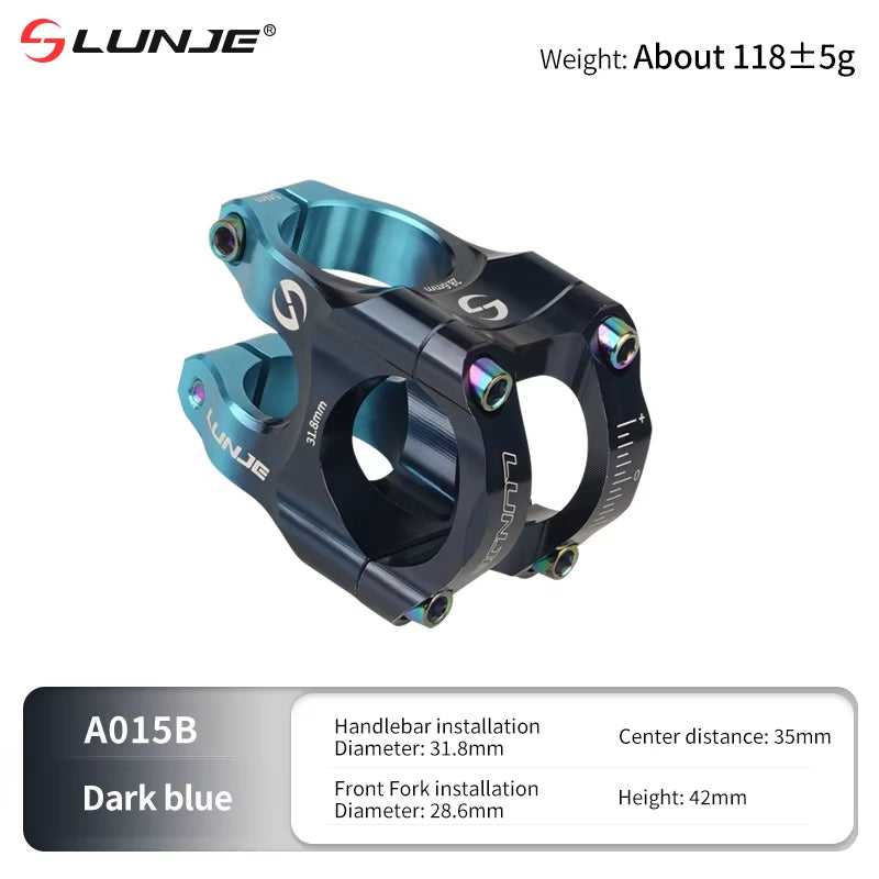 MTB Road Bike Stem CNC Mountain Bicycle Bridge 31 8 Short Road Bike Power High Strength Climbing Riser 45Mm Mtb Power