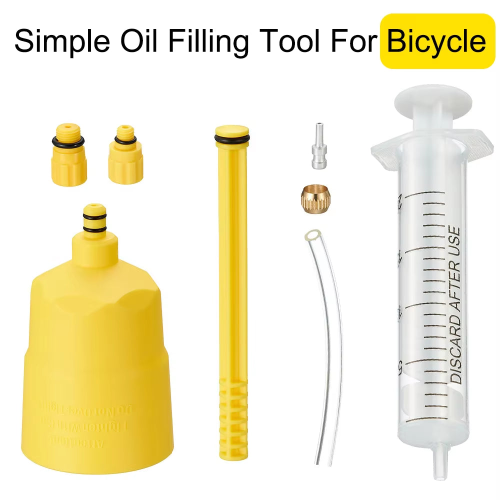 1/2/3 Pcs 60Ml Bicycle Brake Fluid Mineral Oil System Fluid Cycling Mountain Bikes for Shimano Bike Accessorie Oil Injector
