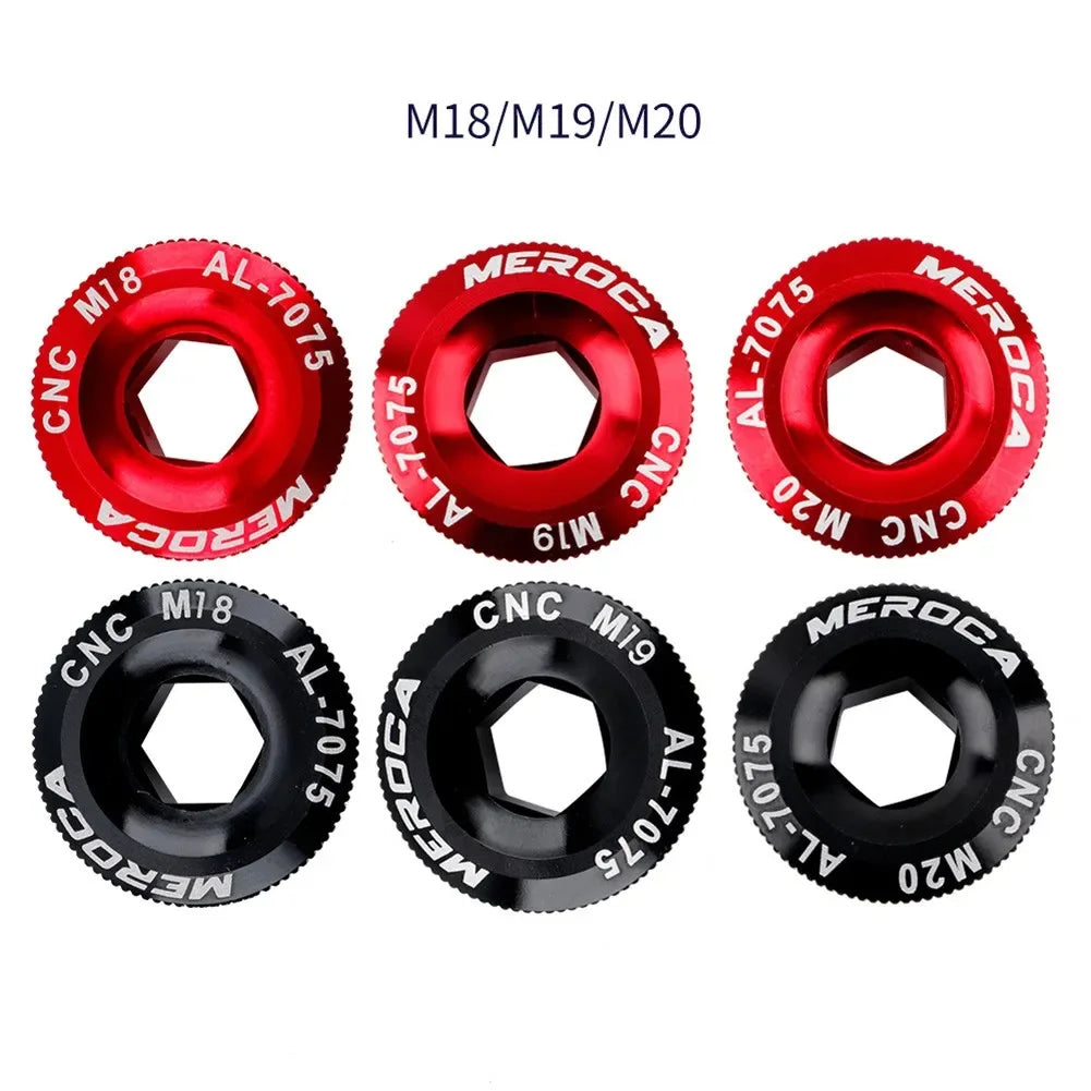 Bicycle Crank Cover Hollowtech Crank Bolt M18-M19 M20 Mountain Road Bike Crank Cover Cranks-Arm Bolt Bicycles Accessories Tools