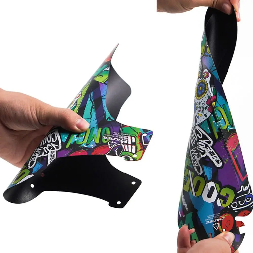 1‑piece MTB bike fender — mountain bicycle front or back short/long mudguard for road cycling and mud removal; universal cycling fender bicycle part