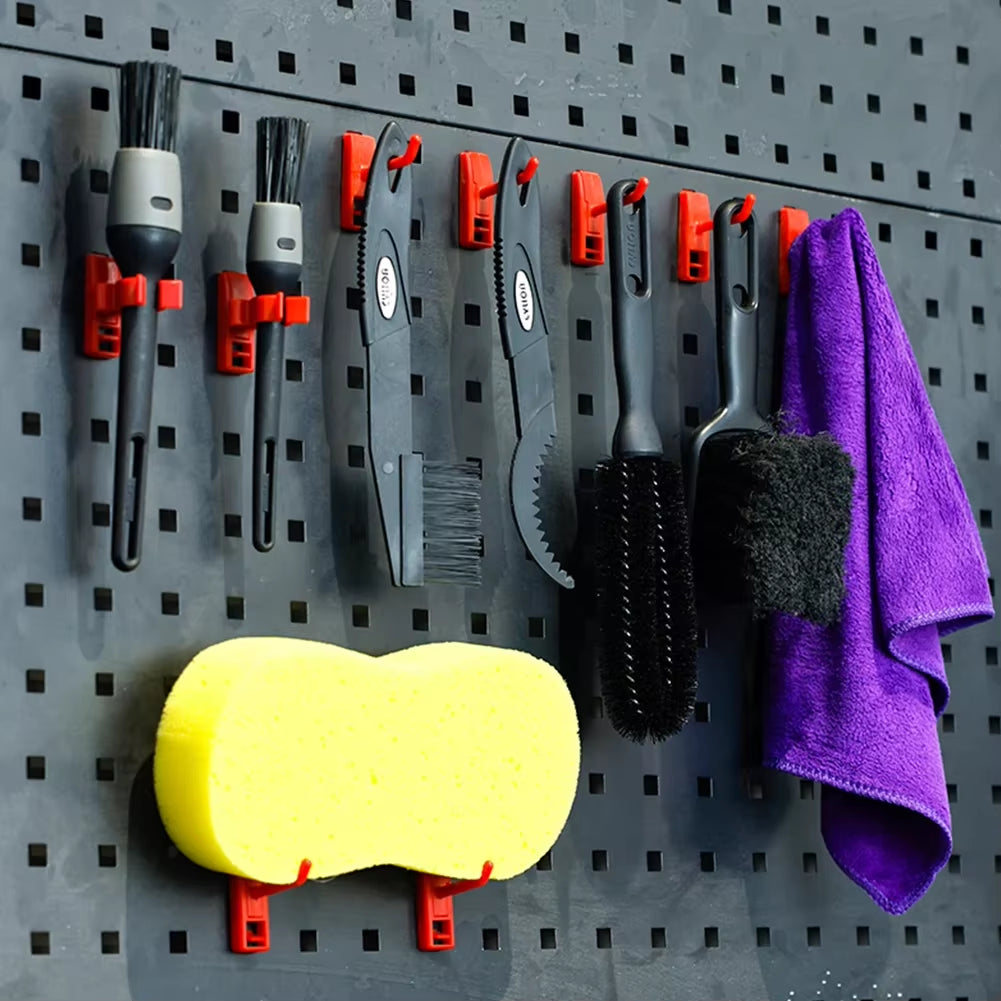 Bike Cleaning Tool Set Brush Kit for Mountain Road City BMX and Folding Bicycle Maintenance