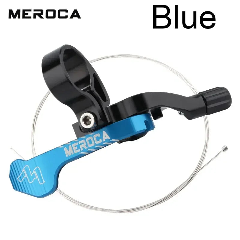 MEROCA Bicycle Dropper Seatpost Remote Wire Control MTB Mountain Road Bike Seat Tube Switch Height Cable Adjustable Lever